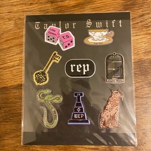 Taylor Swift Reputation Puffy Stickers